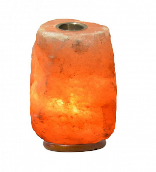 Солевая аромалампа 3-4 кг Himalayan Salt Lamp 3-4 kg Aroma Pink/Orange