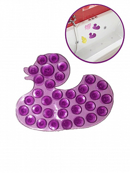 00018615 Полочка-липучка с двусторонними присосками Утёнок