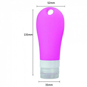 00026815 Дорожная бутылочка силиконовая, 90 мл