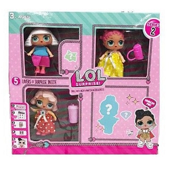 Набор из 4 кукол LOL Surprise Набор из 4 кукол LOL Surprise