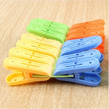 Набор разноцветных бельевых прищепок Pin Jia, 14 шт