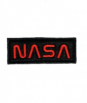 Нашивка на липучке Nasa, 9х4 см